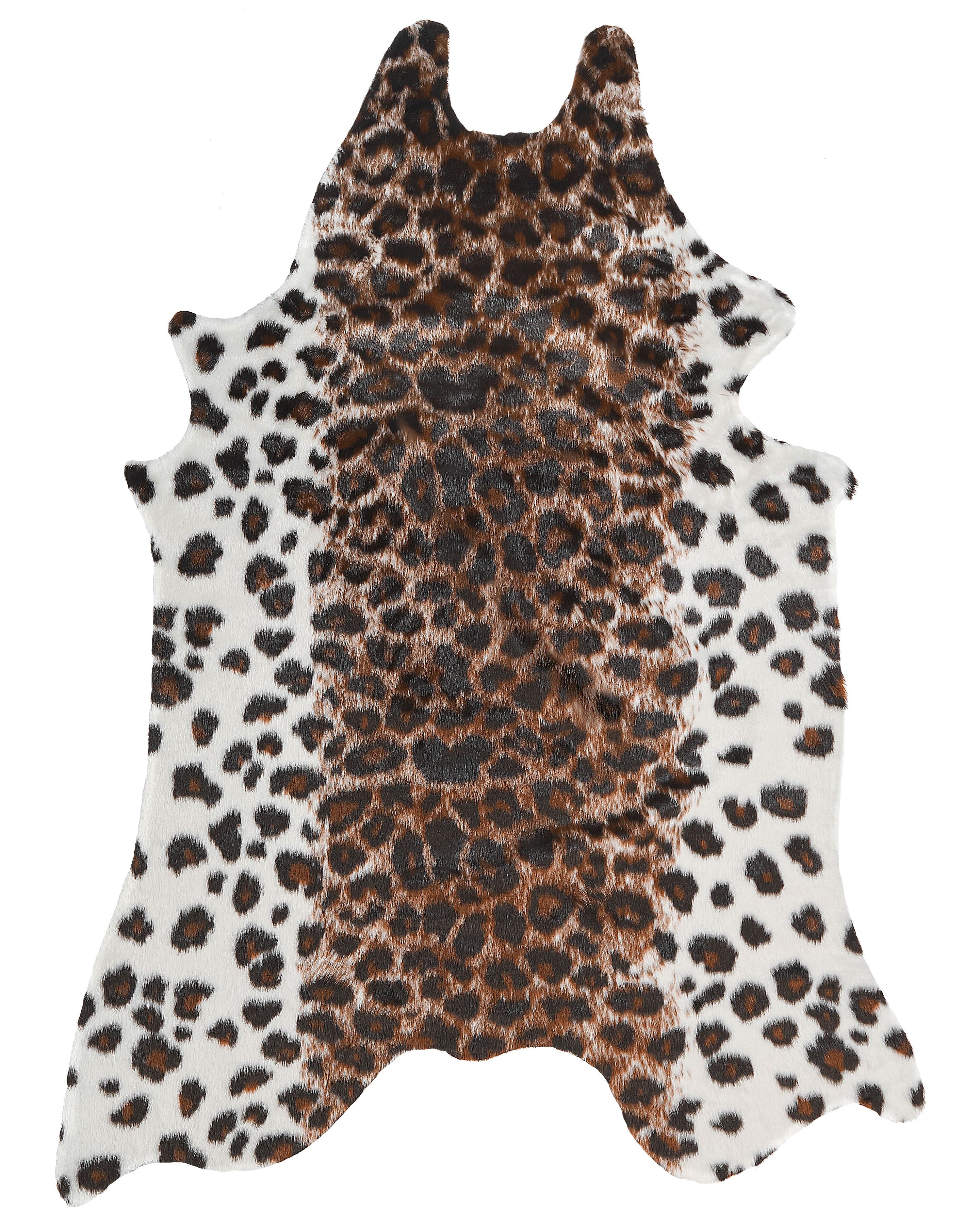 Faux Cowhide Rug BOGONG Brown/ White 130 x 170 cm