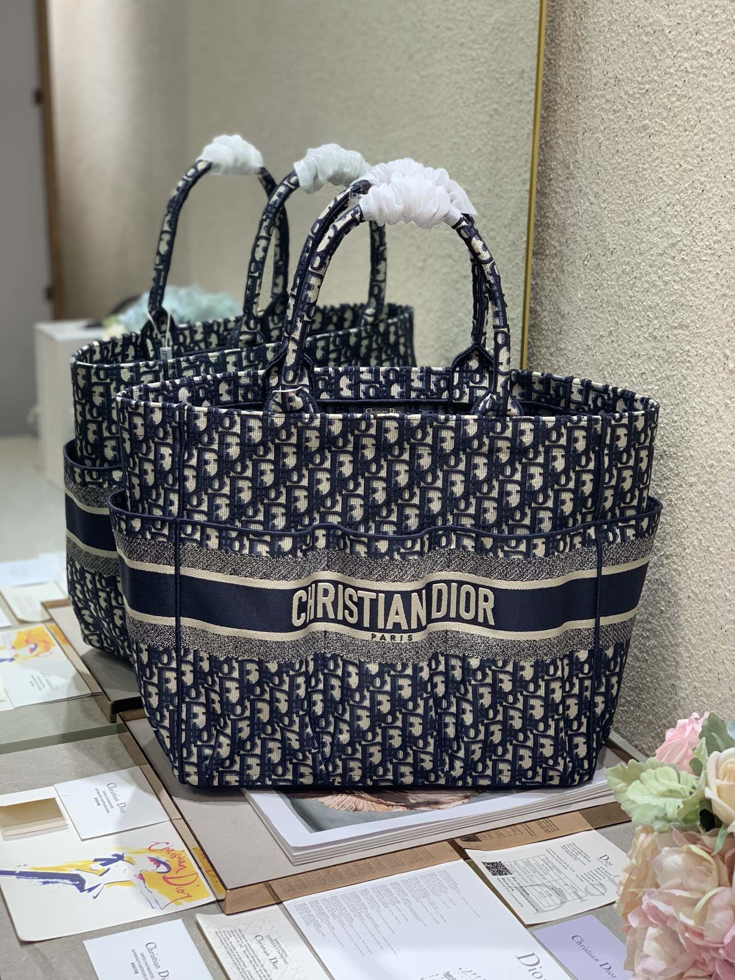 Large Book Tote Blue For Women 13.8in/35cm1:1High-quality replica