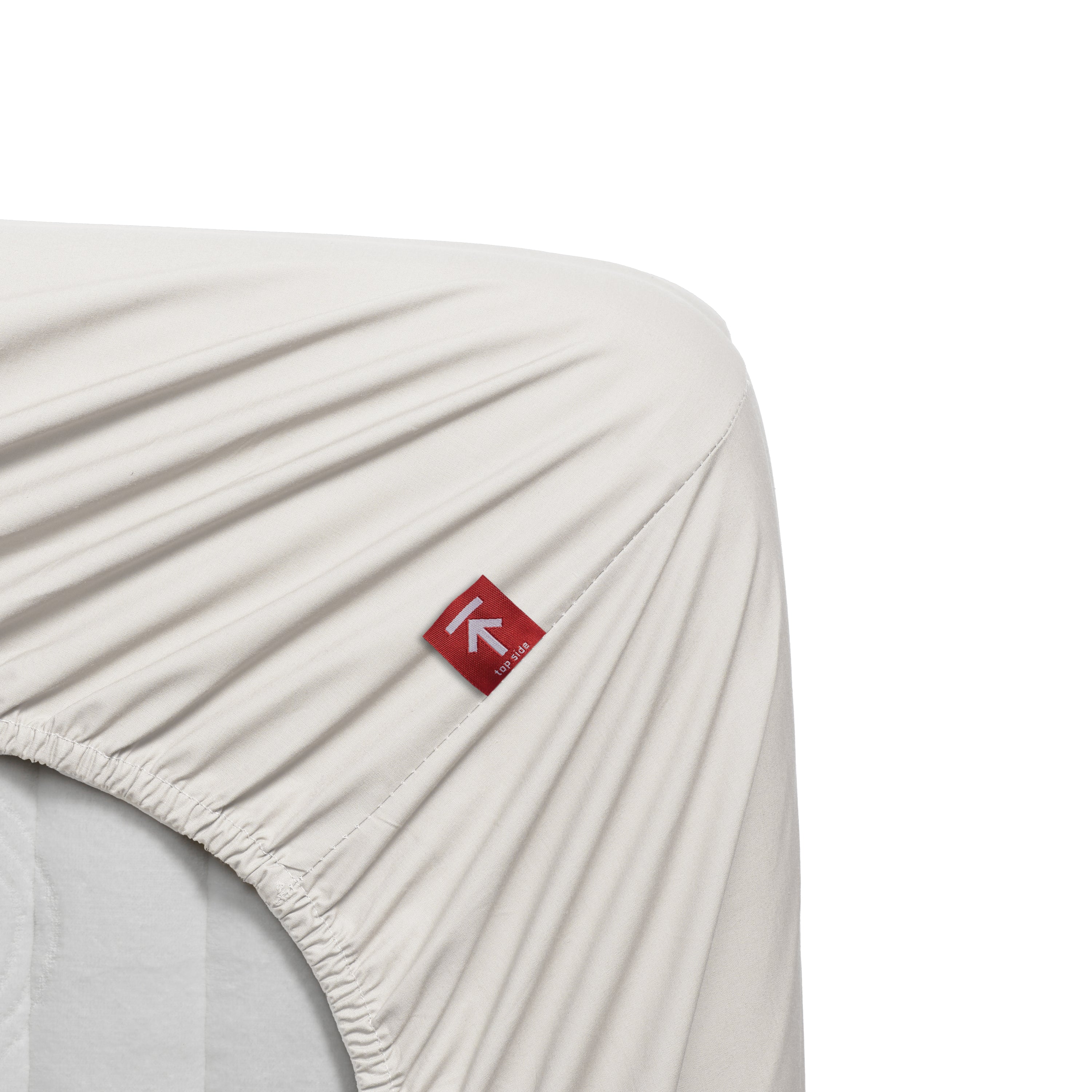 Beddinghouse Percale katoen - Hoeslaken - 160x200 - Gebroken wit
