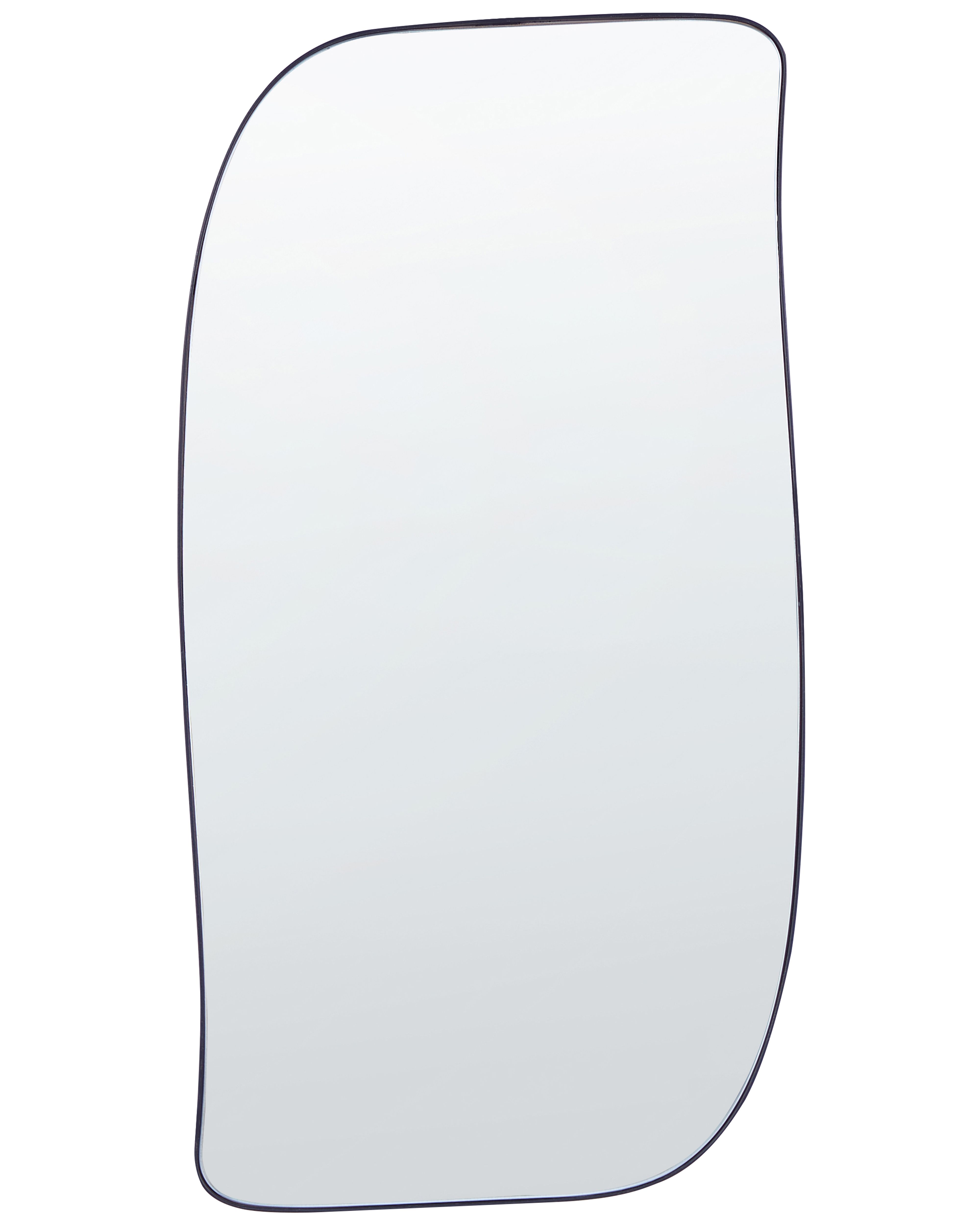 Wall Mirror MONTCLUS 37 cm 70 cm Metal Black