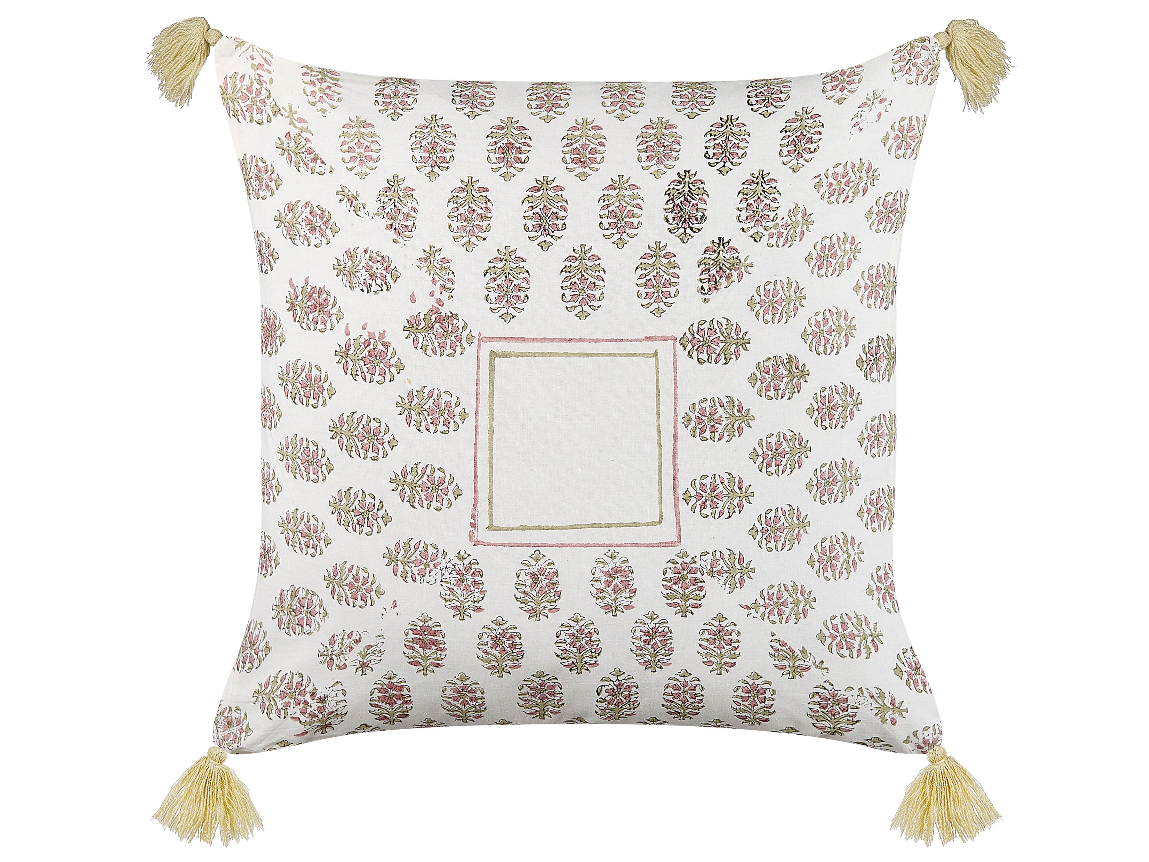 Throw Cushion SETOSA Cotton 45 x 45 cm Multicolour Geometric Pattern