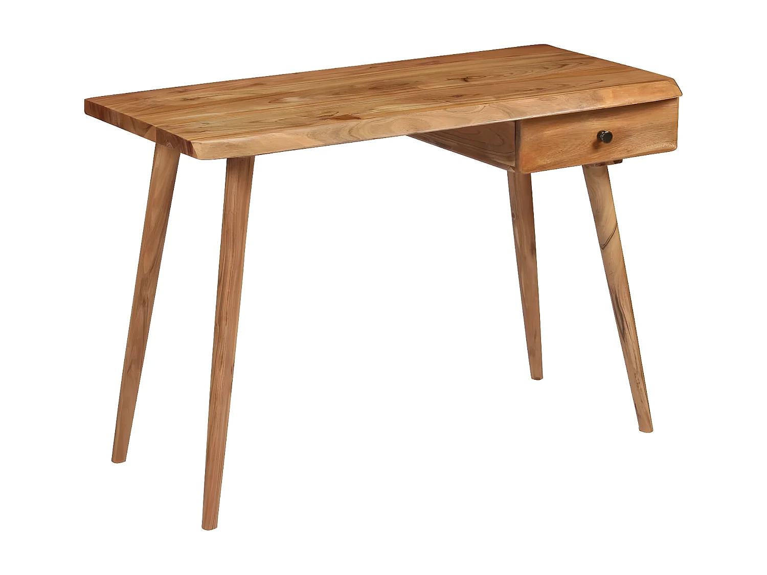 Bureau Bois d'acacia massif 110 x 50 x 76 cm