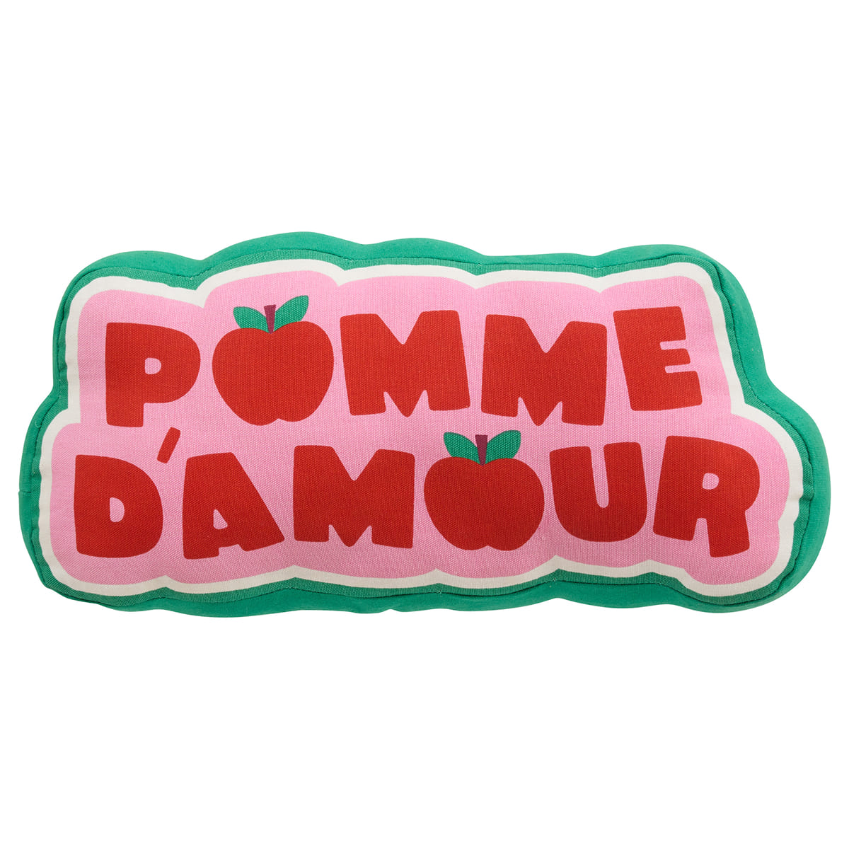 Cushion "Pomme d'amour" 20x44 cm Atmosphera x Cha Cha Pop