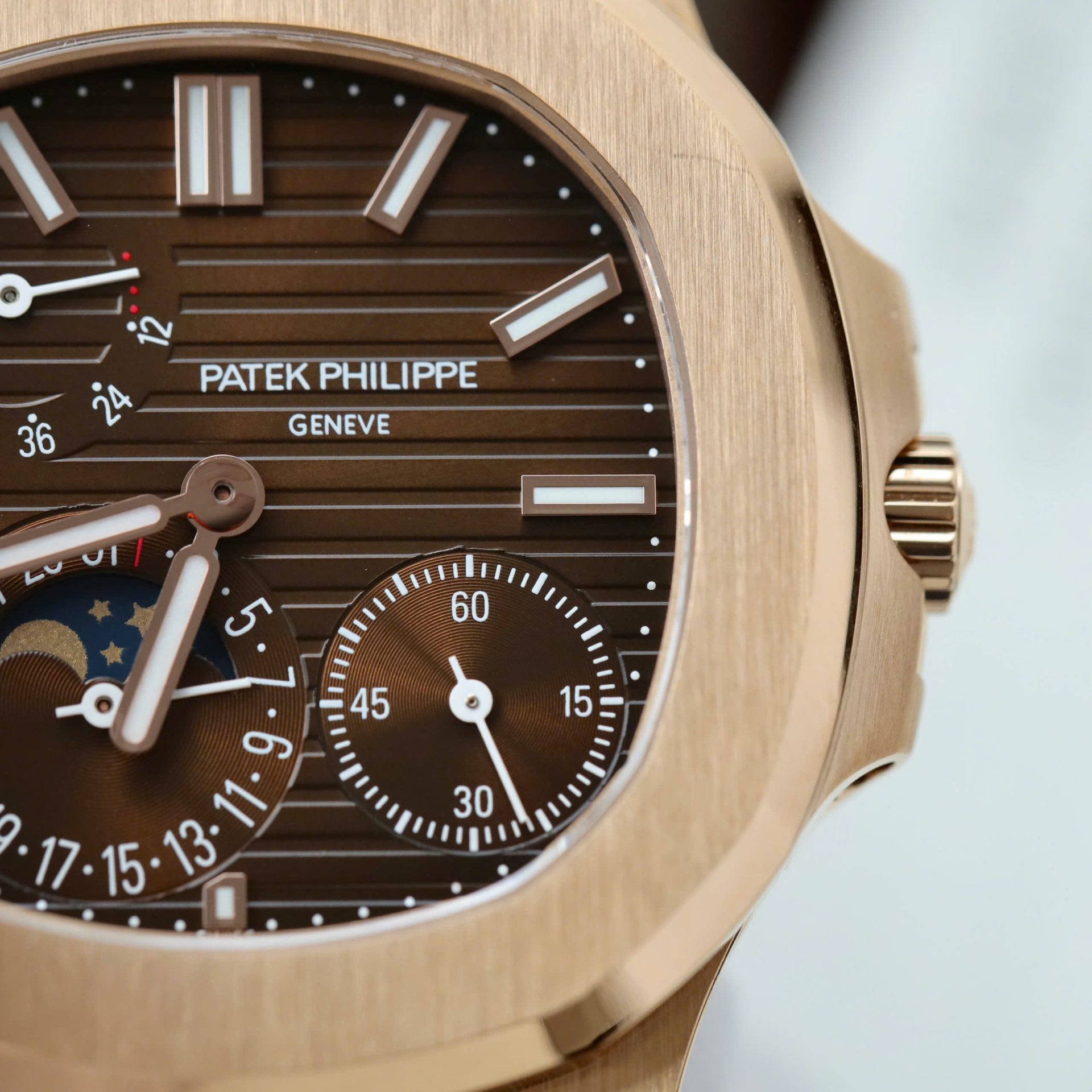 Patek Philippe Nautilus 5712R Replica Watch Dial Brown PPF Factory 40mm - Top club
