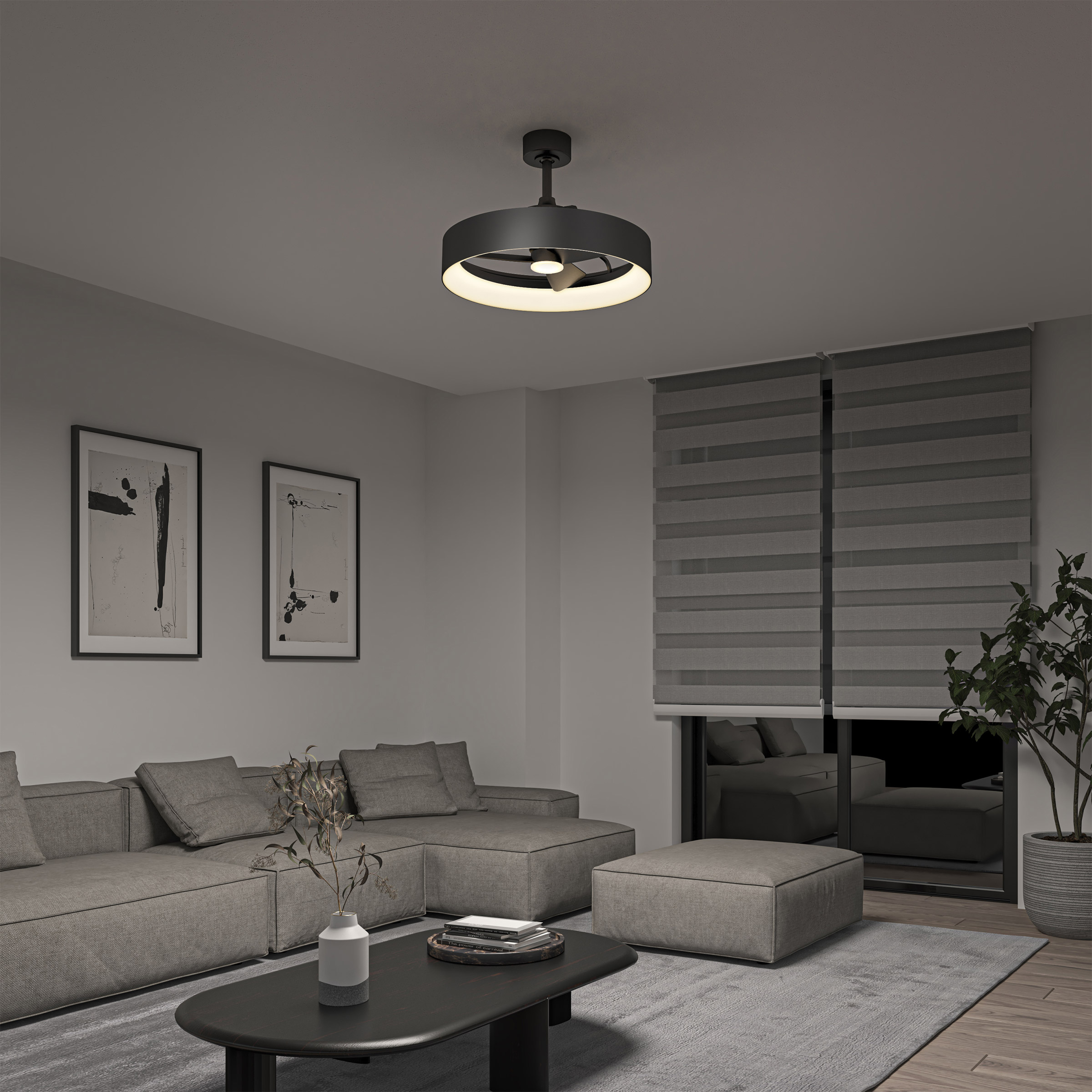 Artika Austin 23' LED Fandelier - Image 8