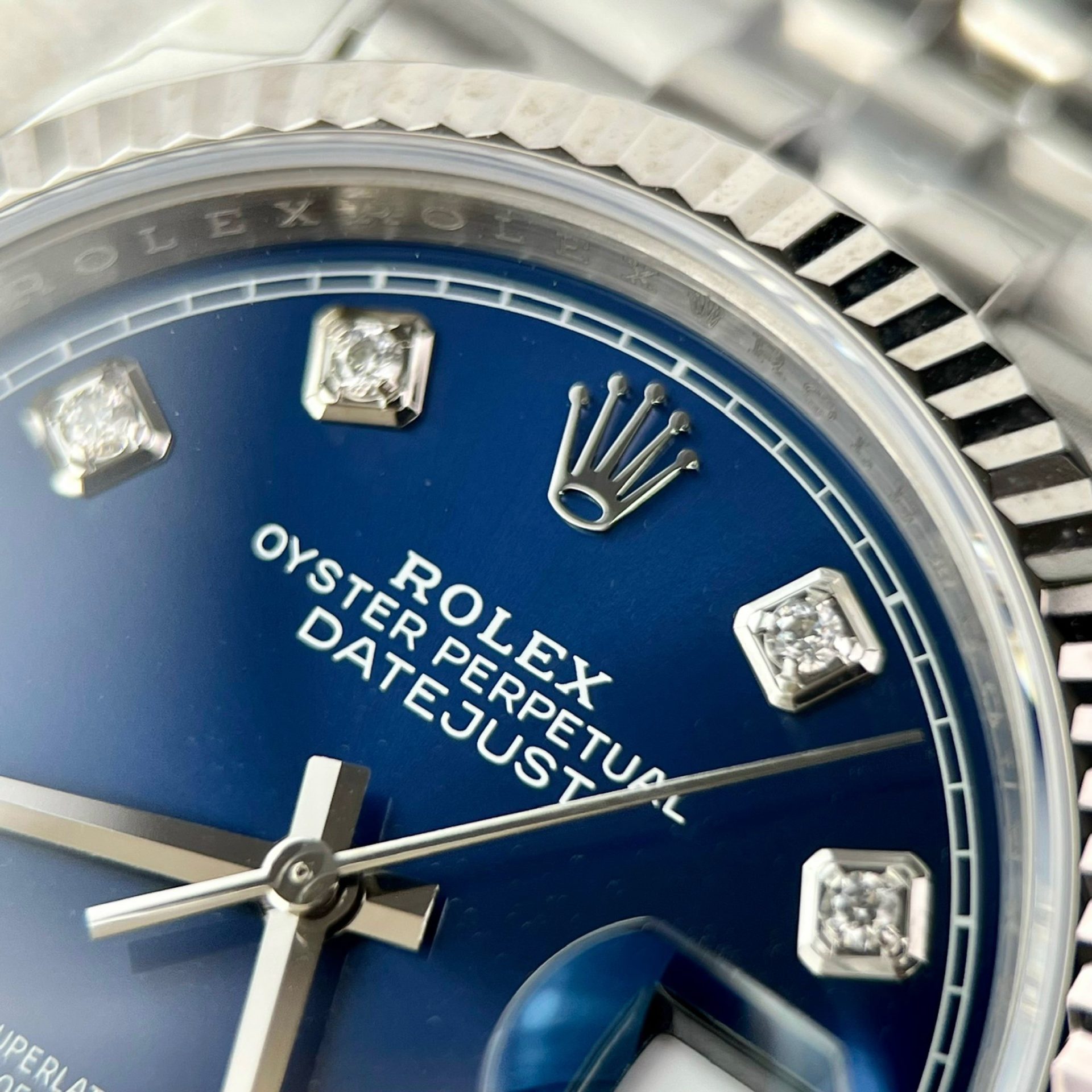 Rolex Replica 1:1 Watch DateJust 126234 Blue Dial Jubilee Strap Factory VS 36mm - Top club