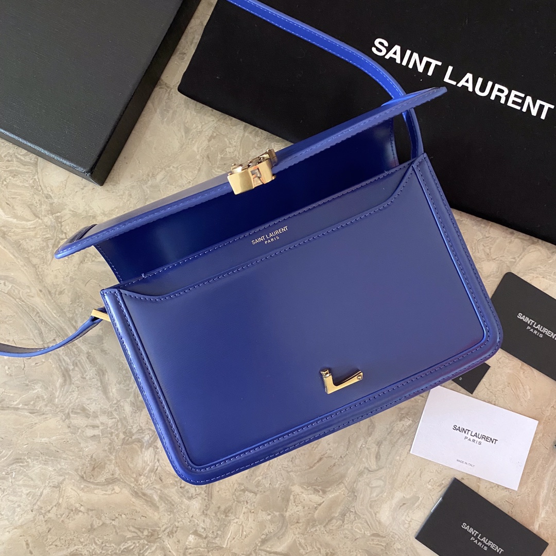 SOLFERINO MIDDLE SATCHEL IN LACQUERED AYERS1:1High-quality replica