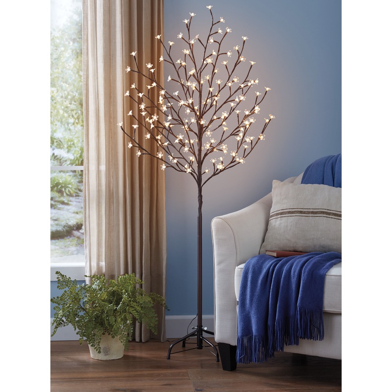 Dogwood Lit Tree - MIDNIGHT VELVET CATALOG