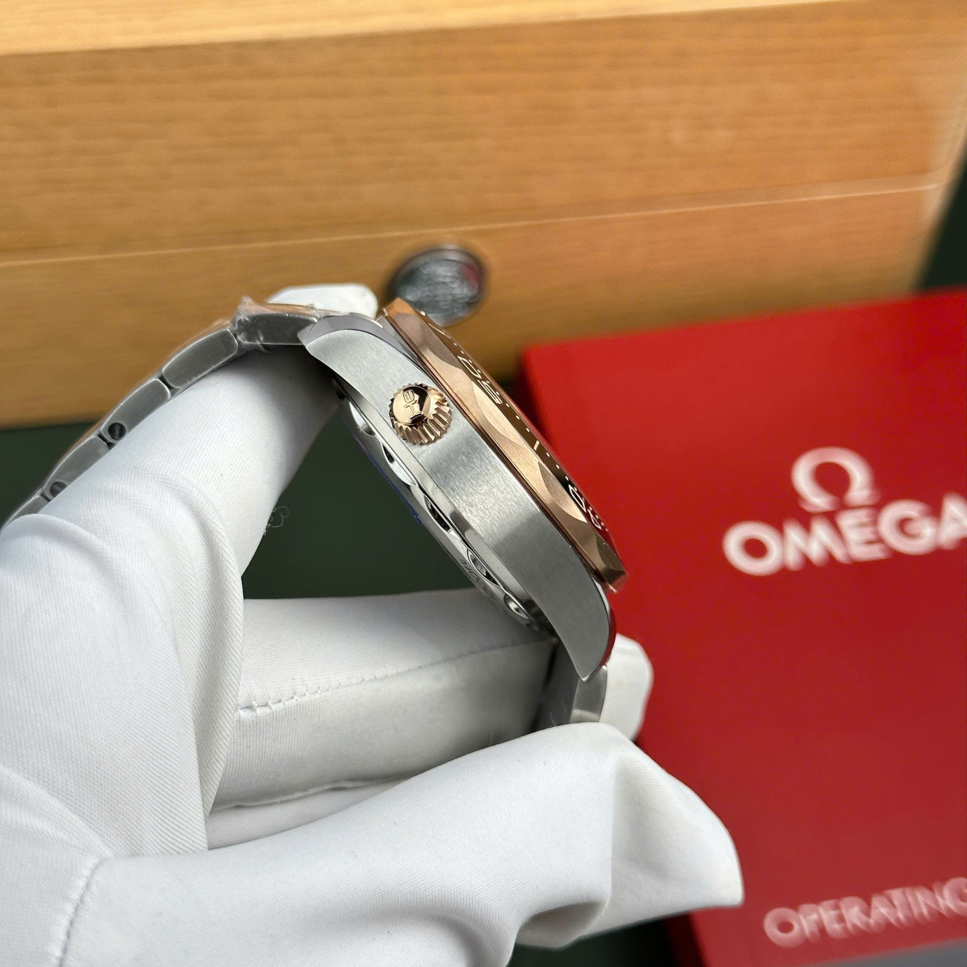 Omega Seamaster Diver 300M Chronograph Replica Watches Black Dial N1 Factory 44mm - Top club