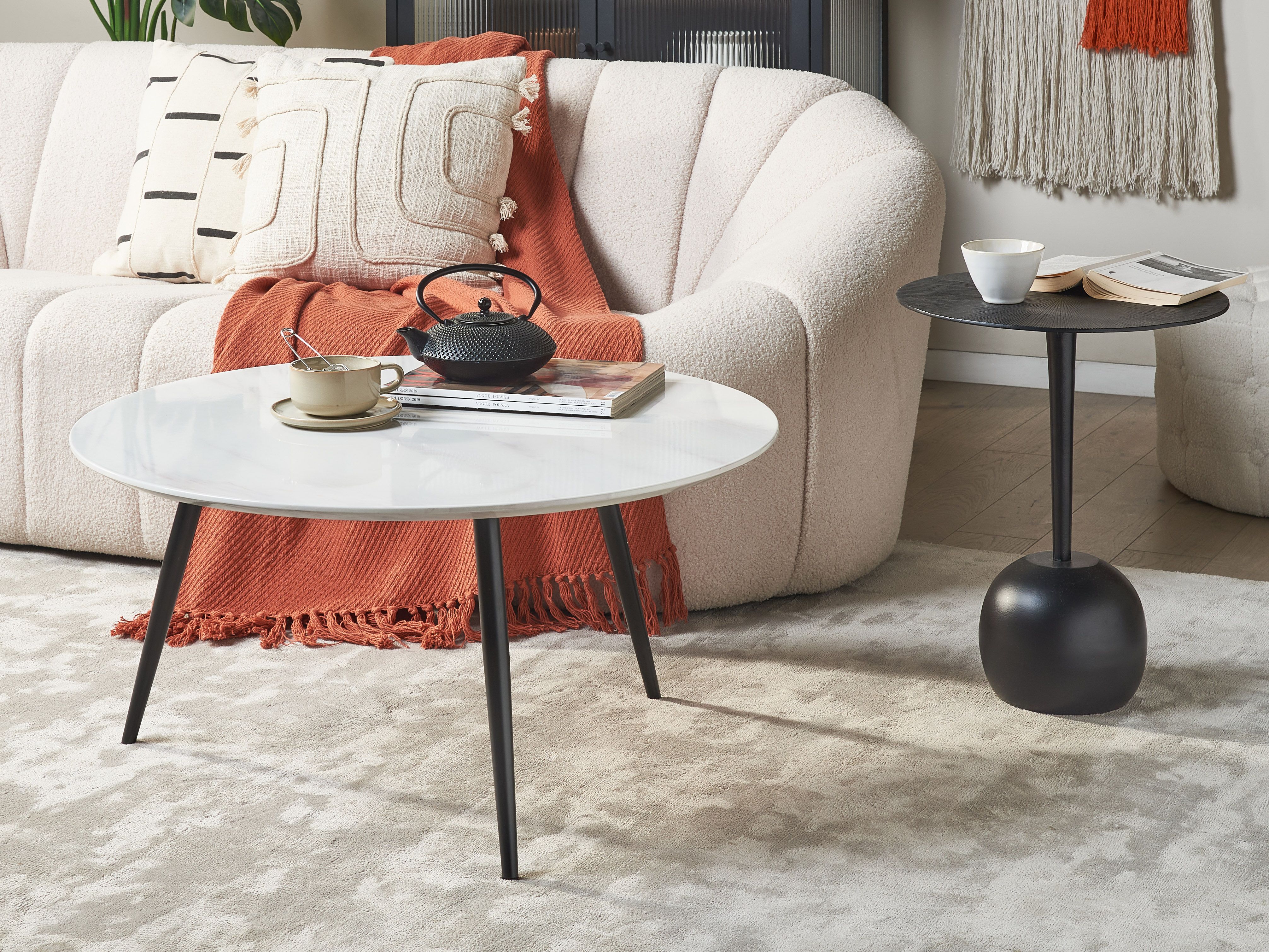 Coffee Table EFFIE White Marble