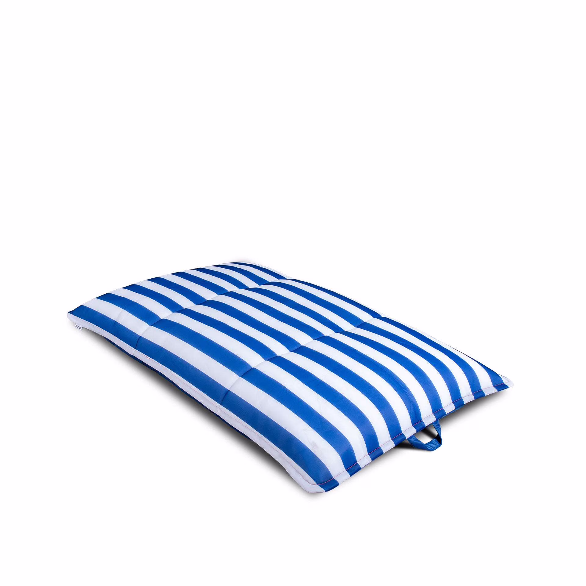 Big Joe Lagoon Lounger No Inflation Needed Pool Float, Americana Nautical Stripe Double Sided Mesh, Quick Draining Fabric, 5 feet Giant - Image 15