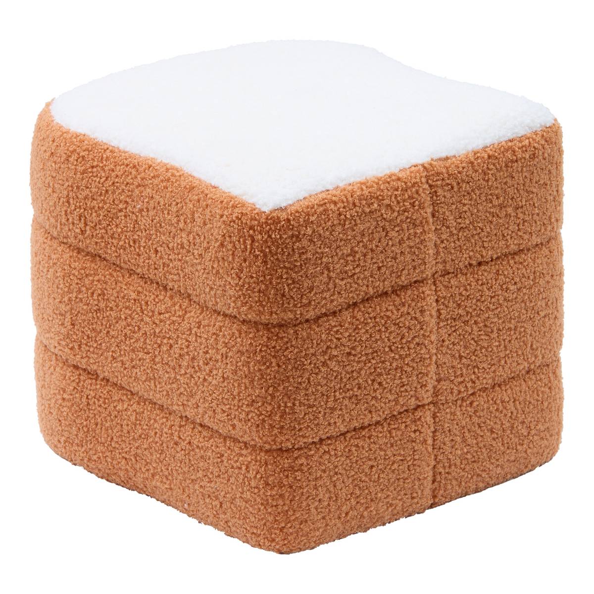 Children's pouf "Tostie" Beige