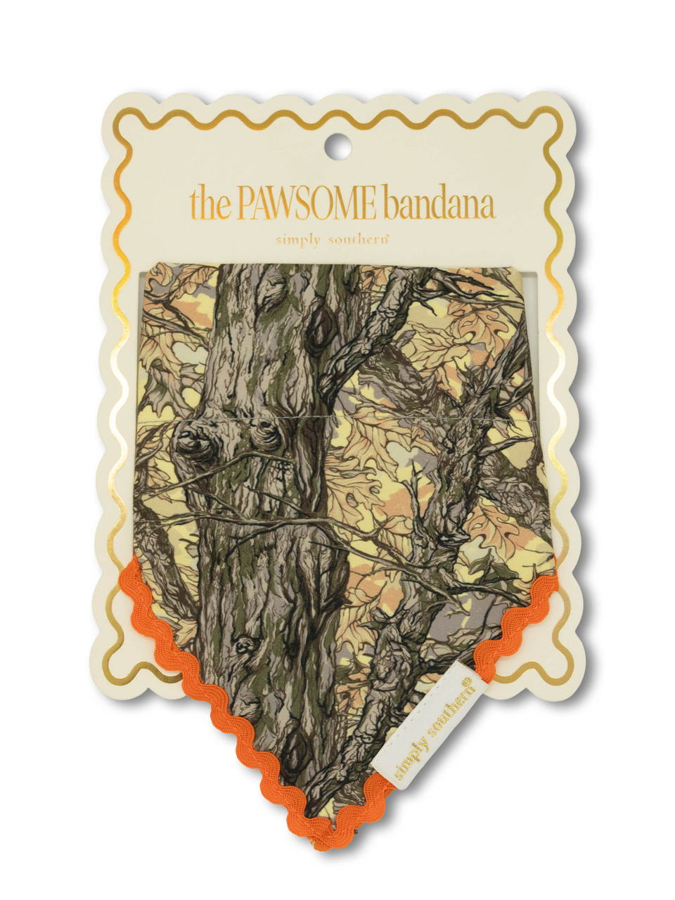 0126-PET-BNDN-PAWSOME-TREECAMO - Simply Southern Outlet