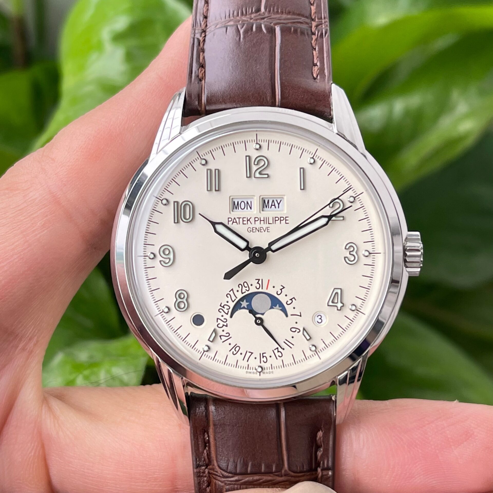 Patek Philippe Replica 1:1 Watch Complications 5320G White Dial 40mm - Top club