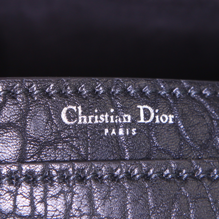 Dior J'Adior handbag in black grained leather1:1High-quality replica