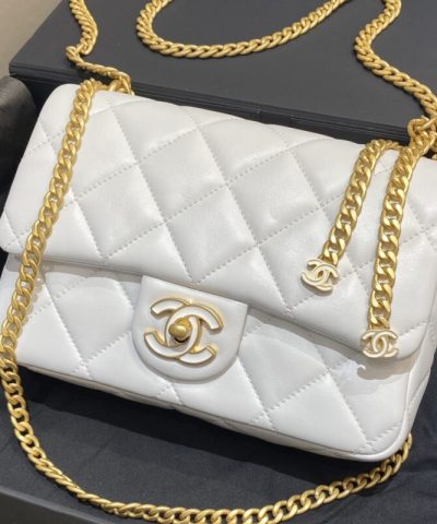 CHANEL 23P Crescent Bag
