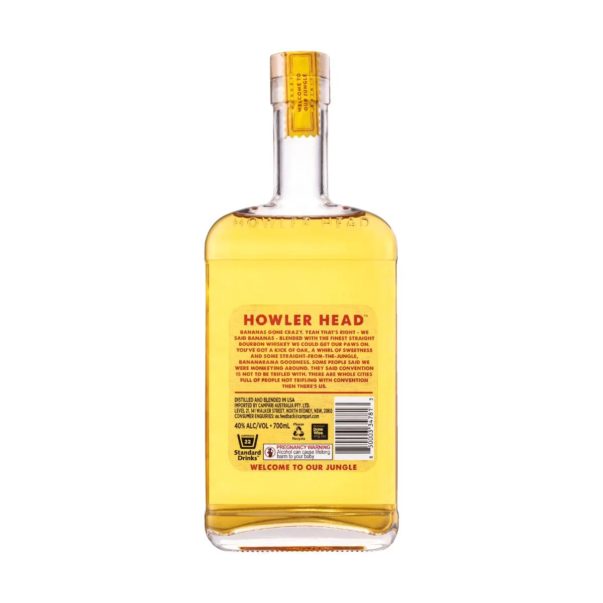 Howler Head Banana Bourbon (700ml)
