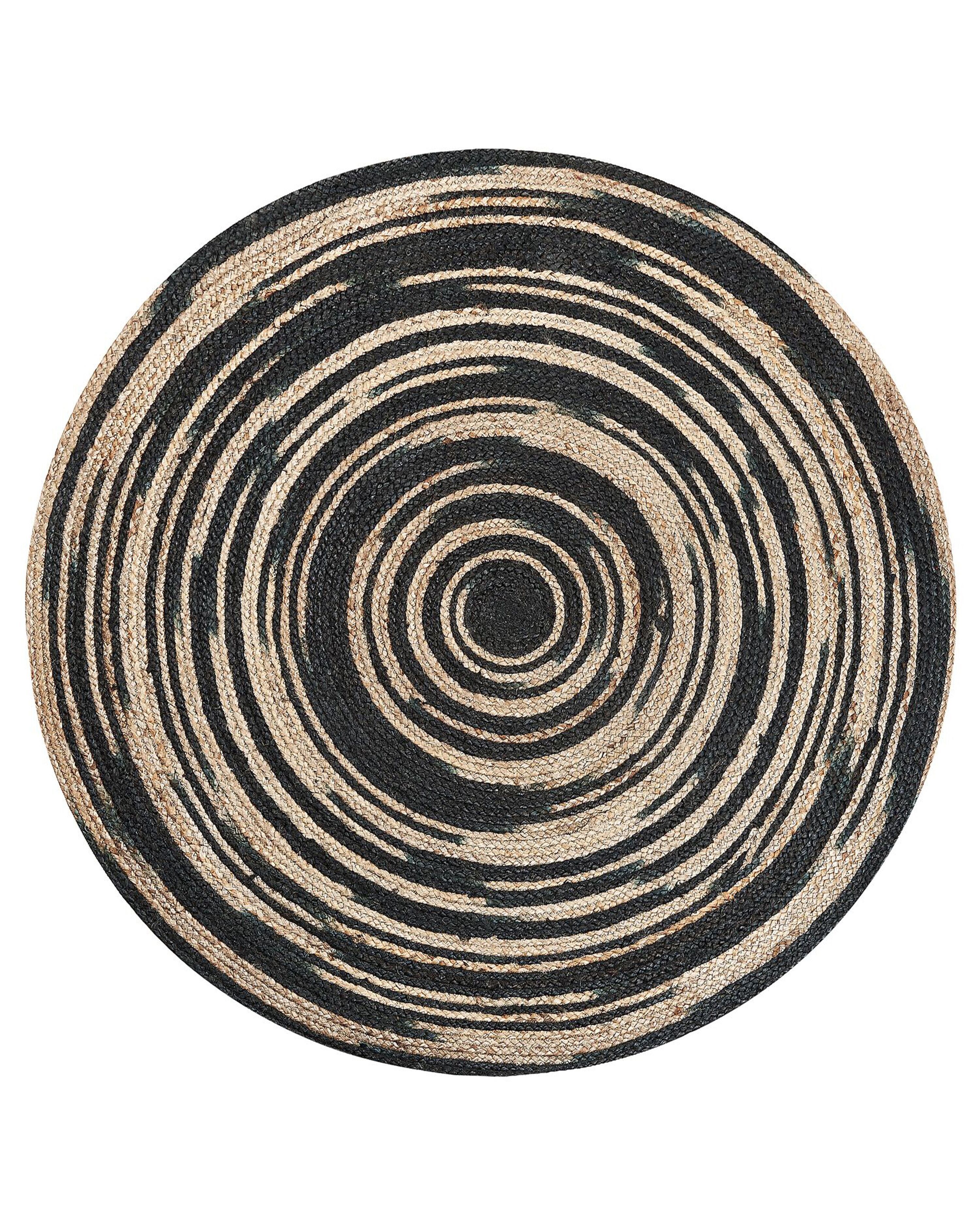 Rug ARTORA Beige ø 140 cm Jute