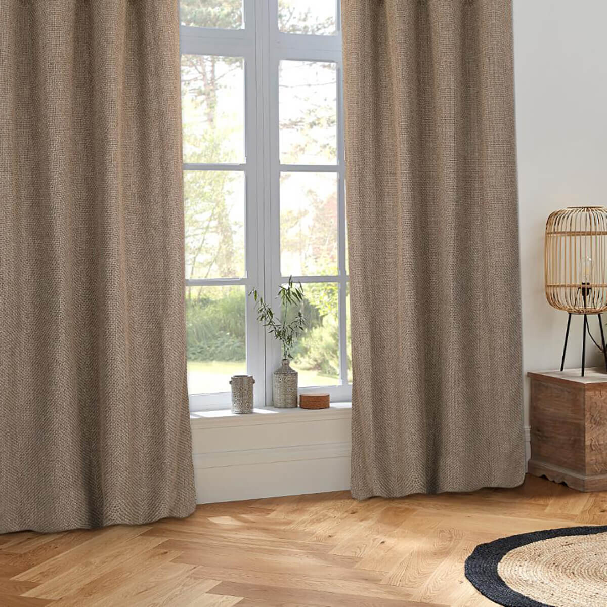 Curtain "Wild" Beige, 140x260 cm