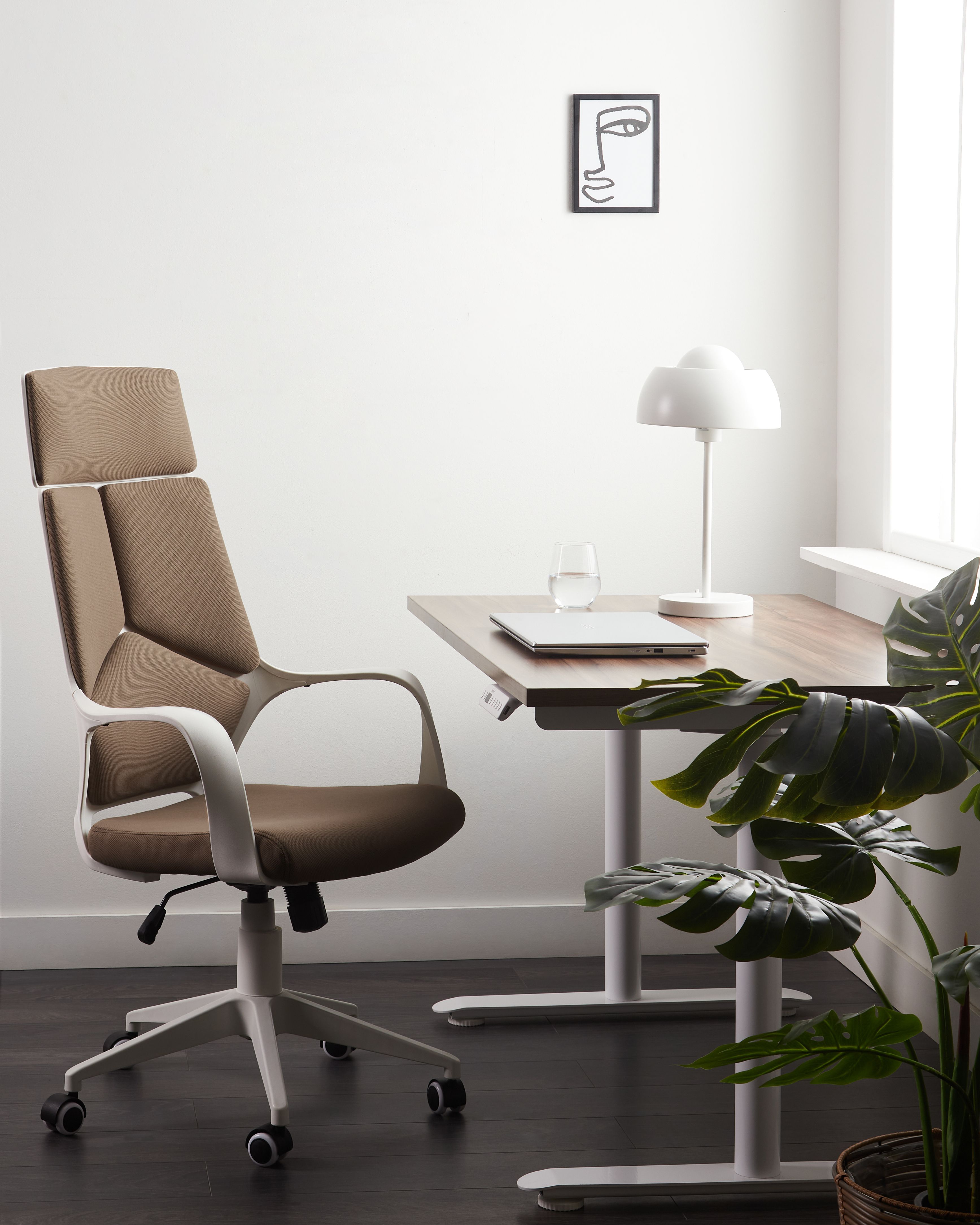 Office Chair DELIGHT II Brown