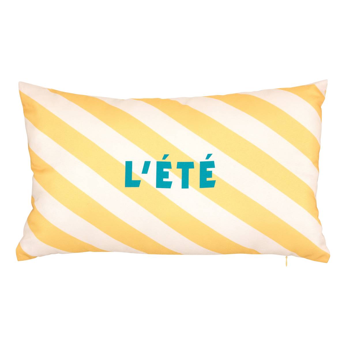 Rectangular Outdoor Cushion "Poolside" 50 x 30 cm, Polyester, Yellow