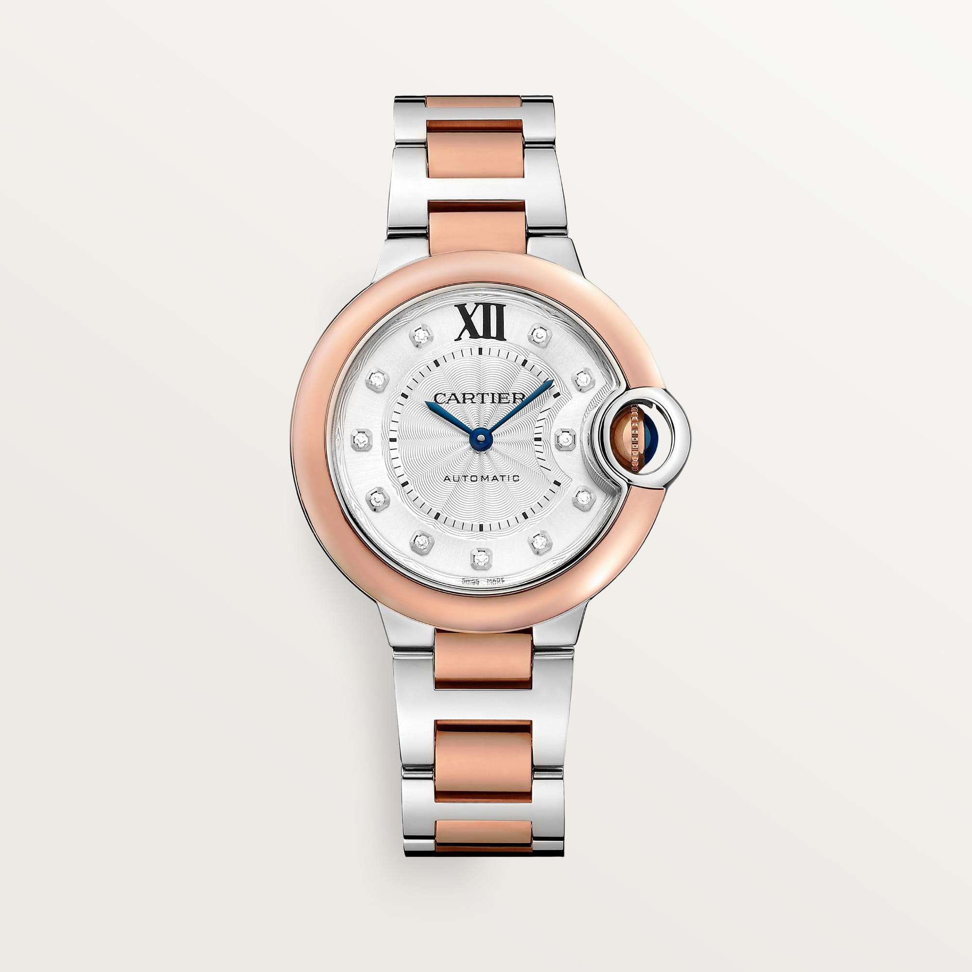 Ballon Bleu de fake cartier watch 33 mm mechanical movement with automatic winding(1:1 replica) - Top club