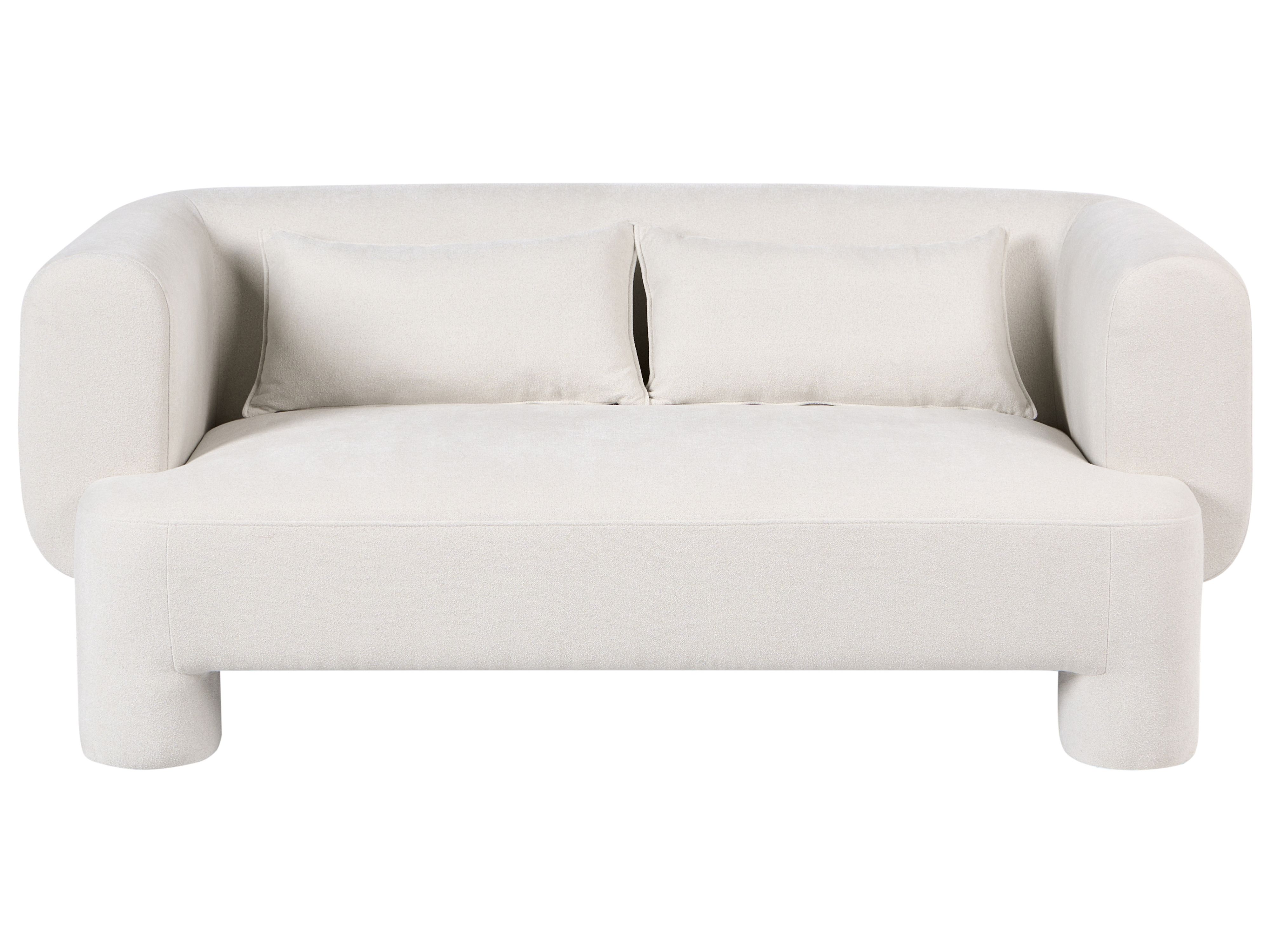 Sofa 3 Seater HOGBO Fabric White