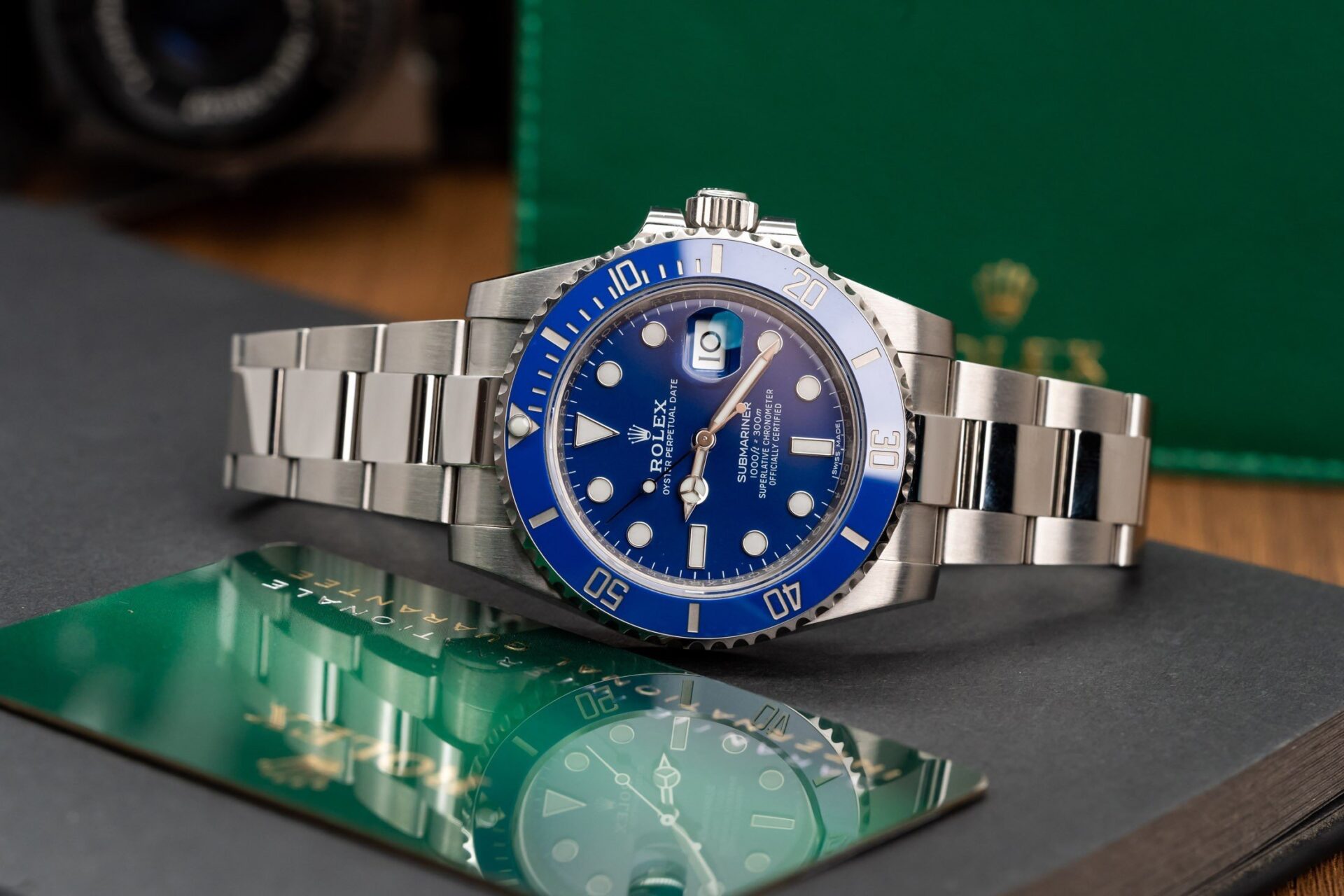 Rolex Submariner Date 116619LB Replica 1:1 Watch Blue Clean 40mm - Elite Watch Atelier
