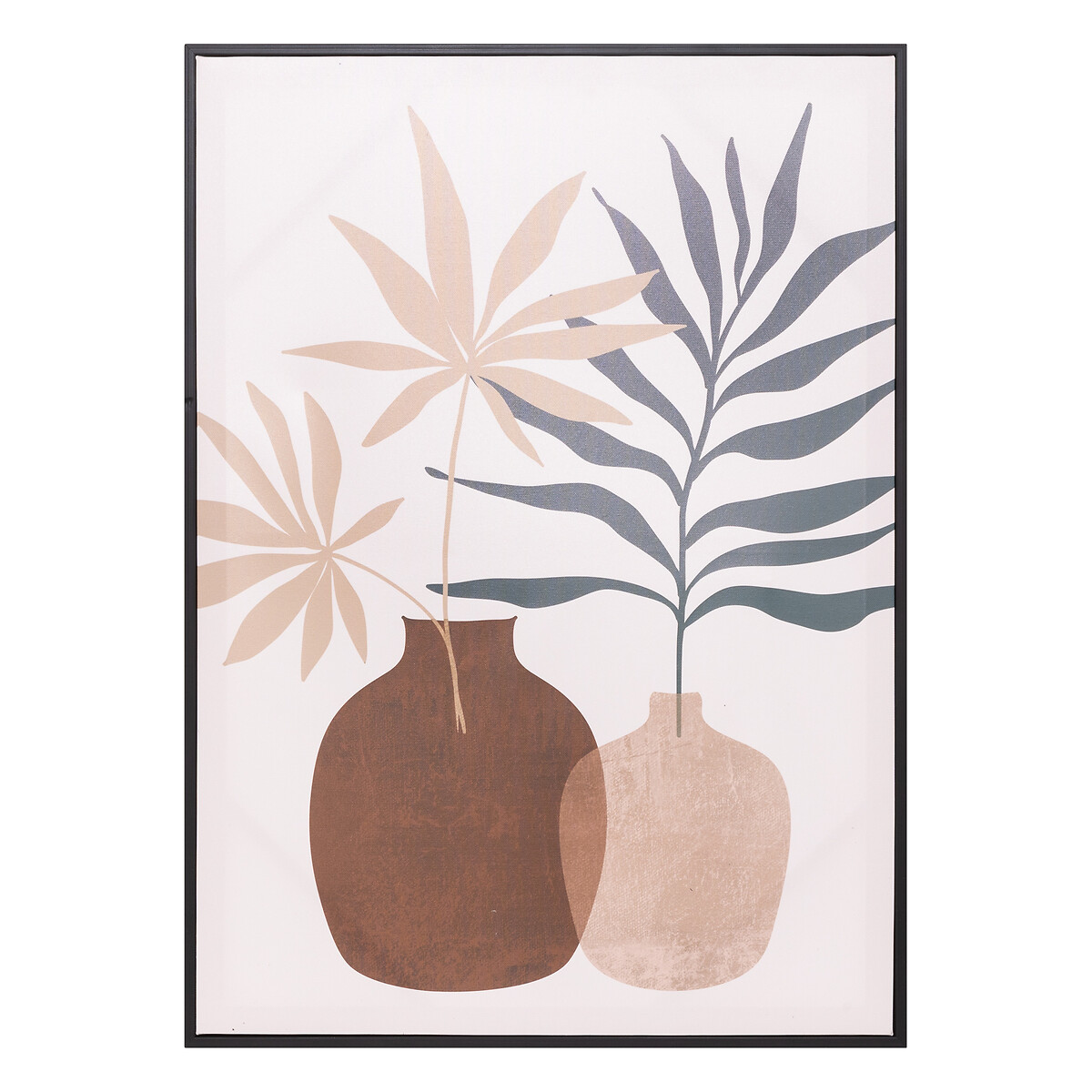 "Scarlett" printed canvas Black, Pink, 50x70 cm