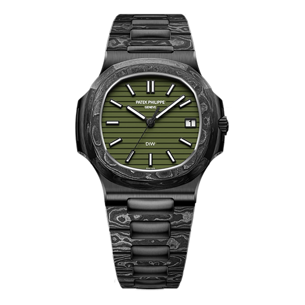 Best Fake Patek Philippe Replica Watch Nautilus The Black Grail Khaki The Black Grail Project(1:1 replica) - Top club