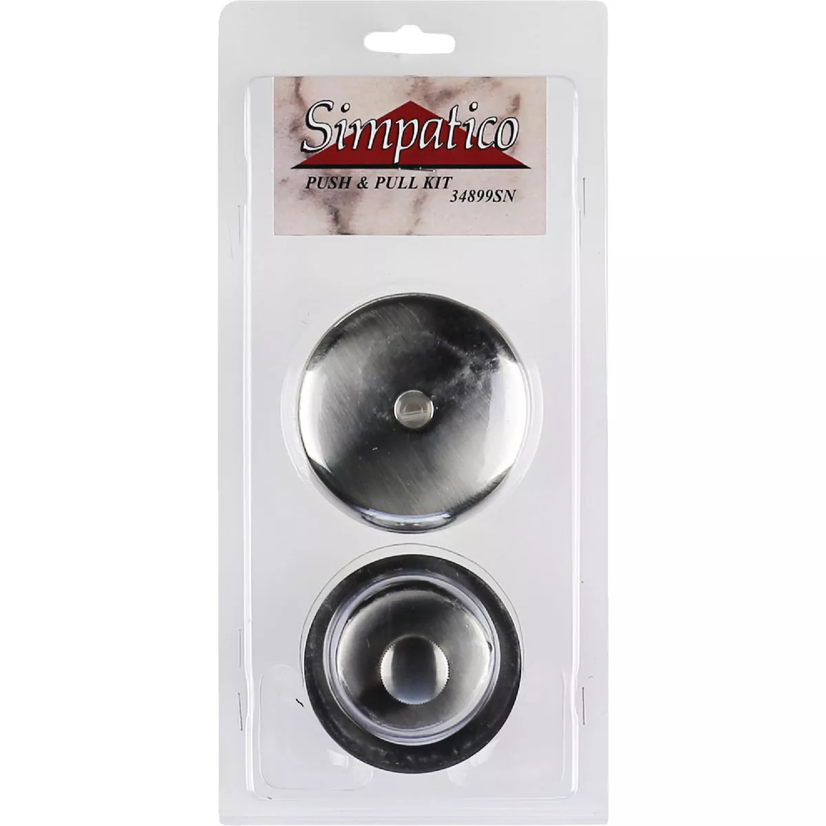 Lasco 1-1/4 In. Waste Shoe and Bathtub Drain Stopper Kit in Satin Nickel