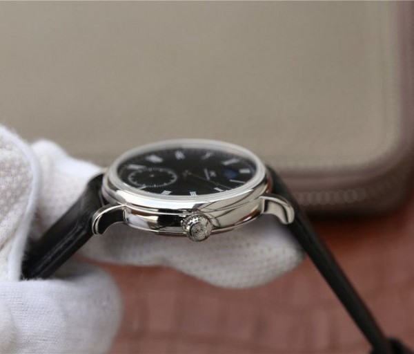 Replica IWC Vintage IW544801 Black Dial Black Leather Strap - Top club