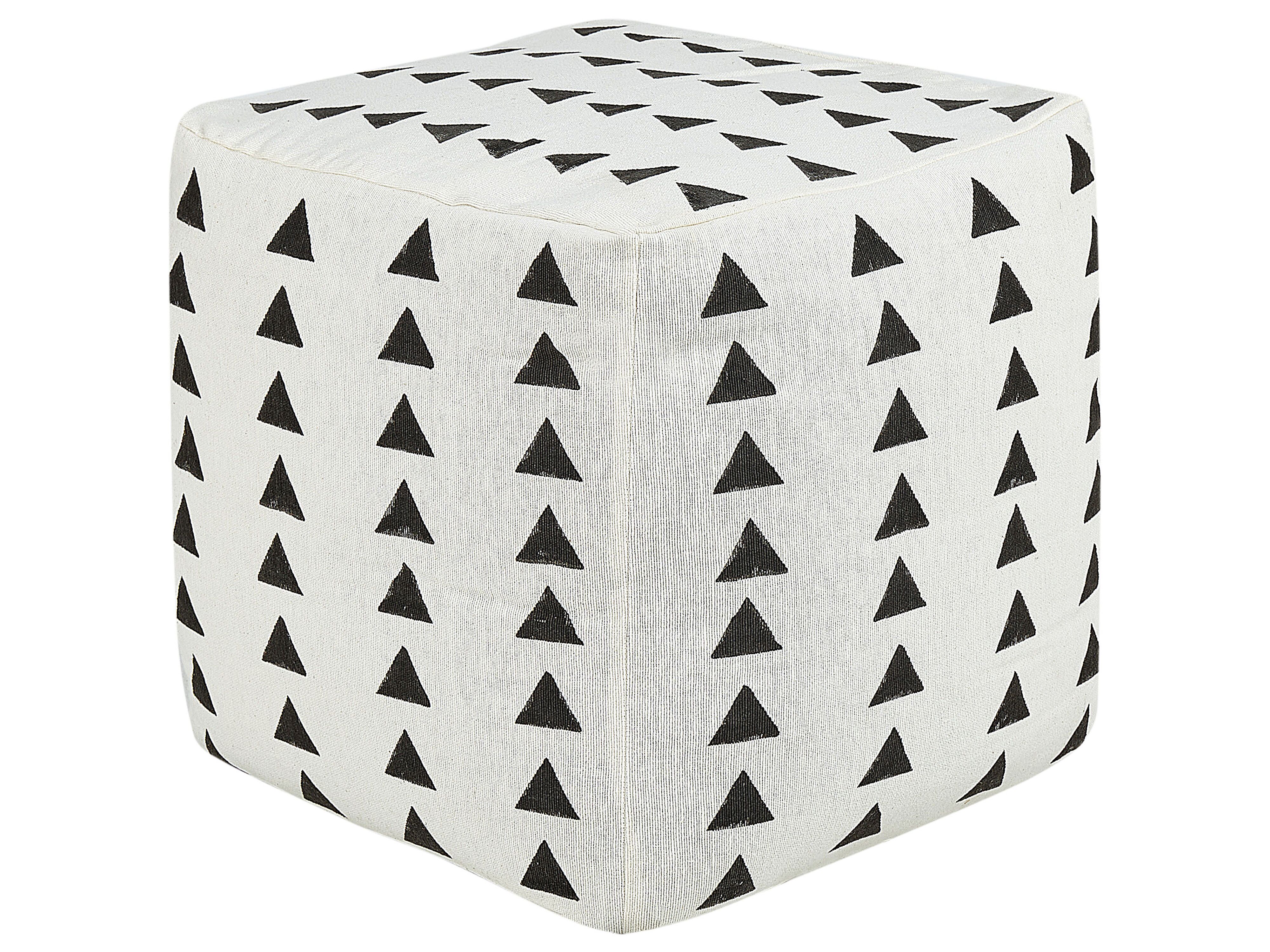 Pouffe TARODI Cotton Off-White