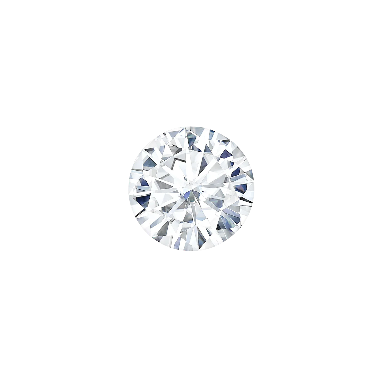 The Round Moissanite