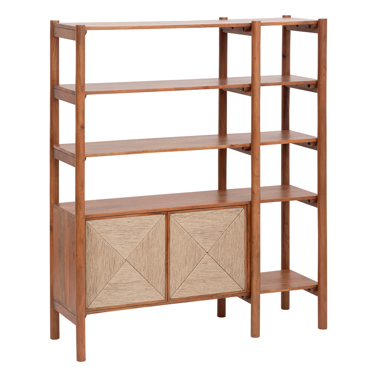 "Apala" 2-door bookcase Acacia, 150x40 cm