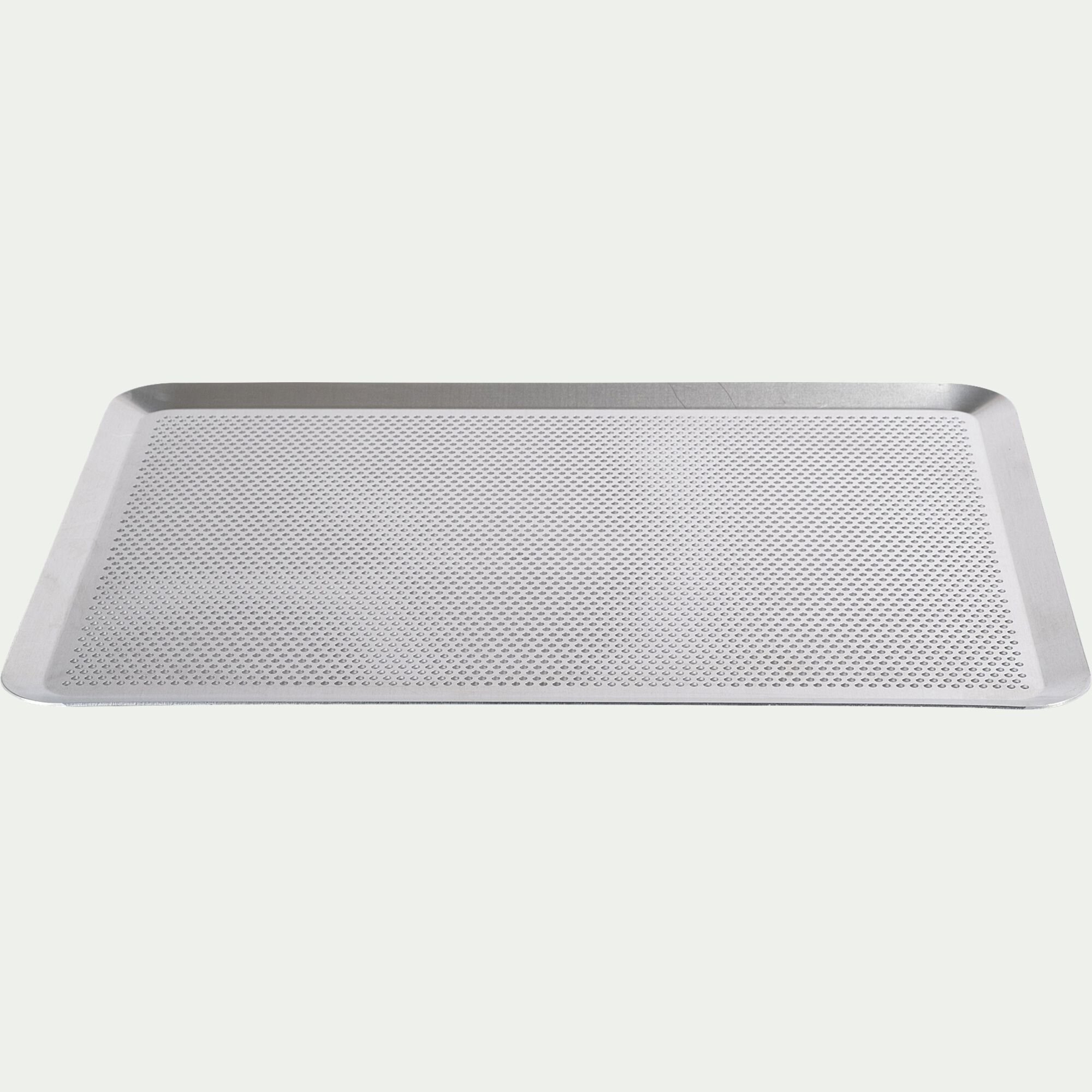 PATISDECOR - Plaque de four perforée en aluminium 30x40cm - argenté