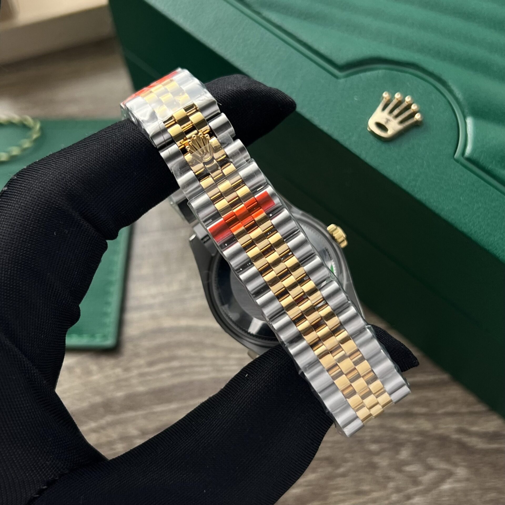 Rolex DateJust Fake Watch Yellow Dial Jubilee Strap 31mm - Top club