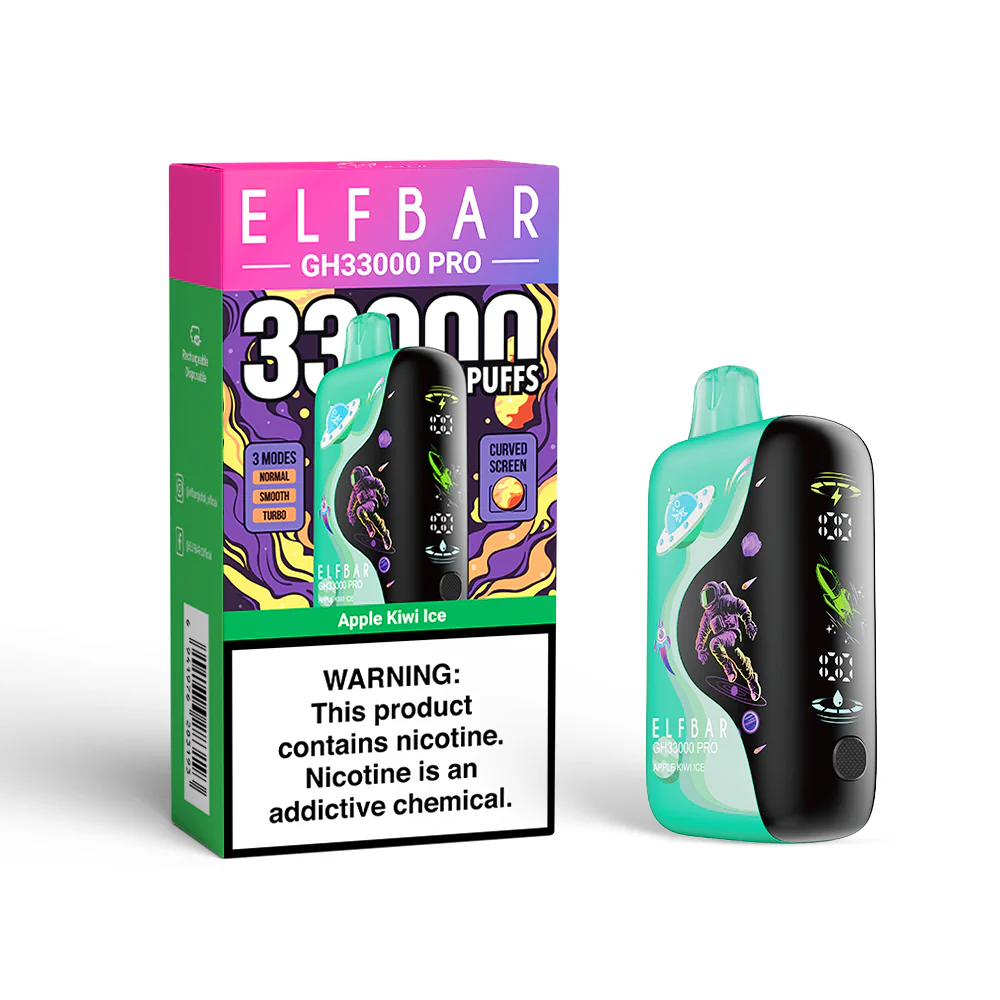 ELFBAR GH33000 PRO vape usa e getta ricaricabile (tutti i gusti)