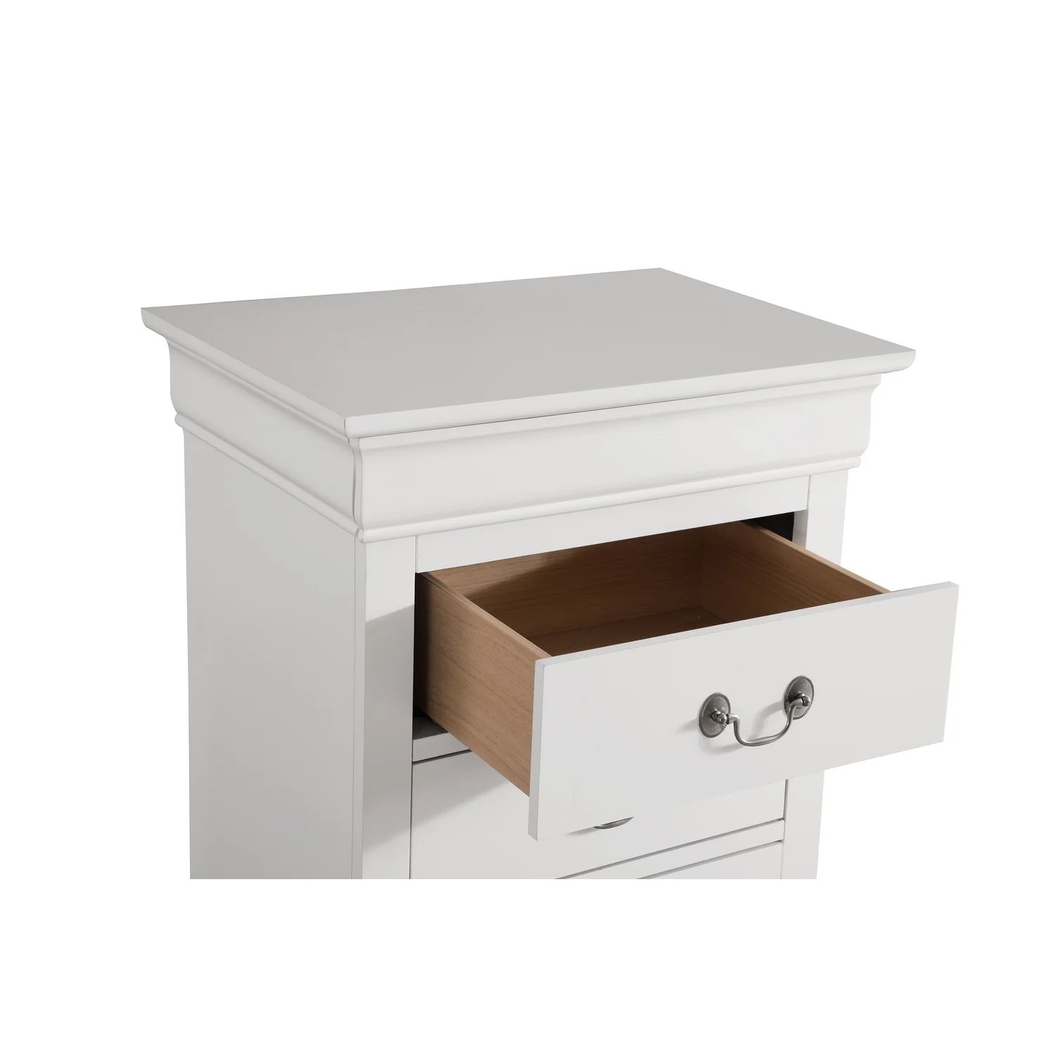 Glory Furniture Louis Phillipe 7 Drawer Lingerie Chest in Cherry - Image 13