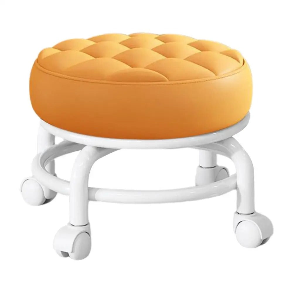 FlexiRoll - Ergonomische Rolkruik - 360° Draaibare Zitkruk - Verstelbare Roterende Kruk