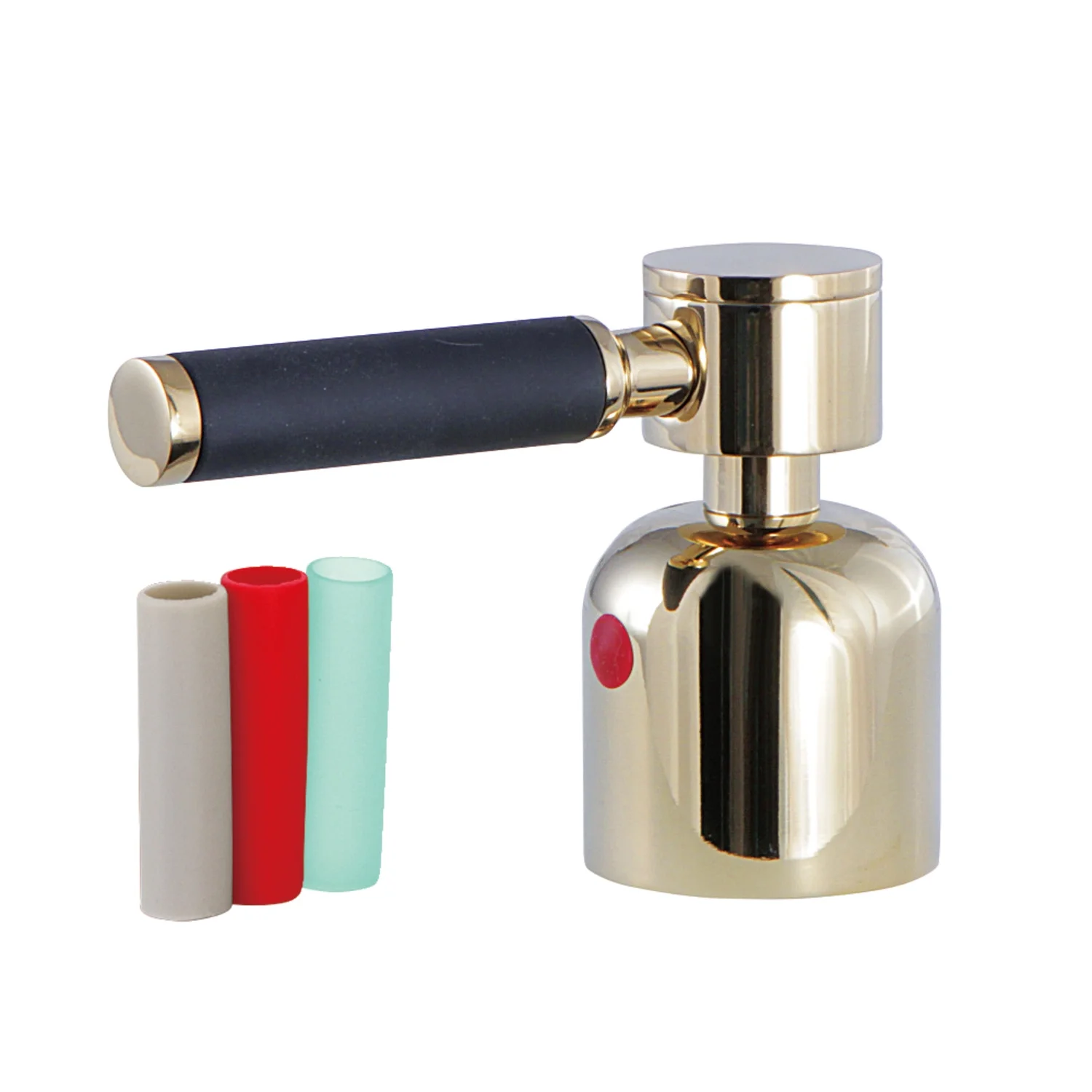 Kingston Brass Kaiser KB6322DKL 3-Handle Bidet Faucet, Polished Brass