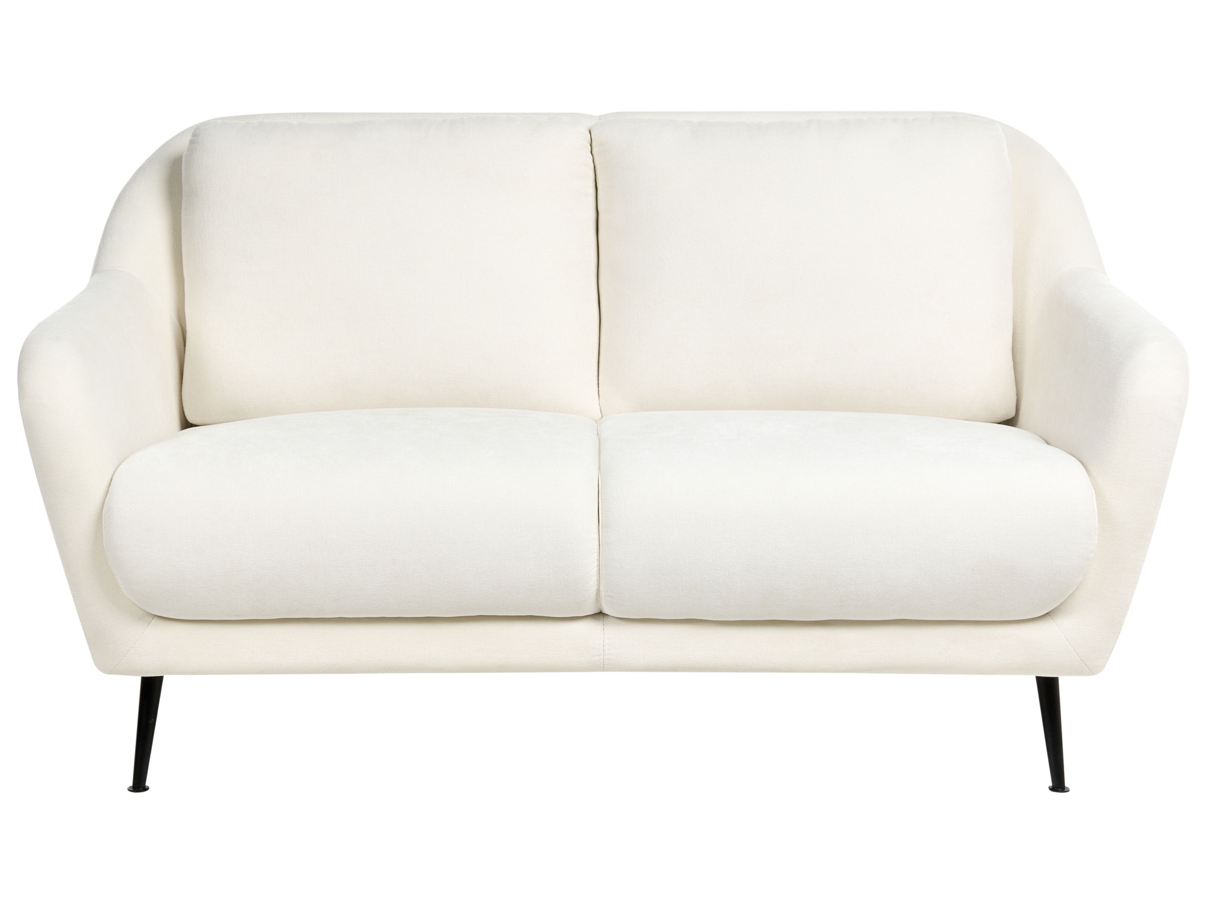 Sofa 2 Seater EIBY Chenille White
