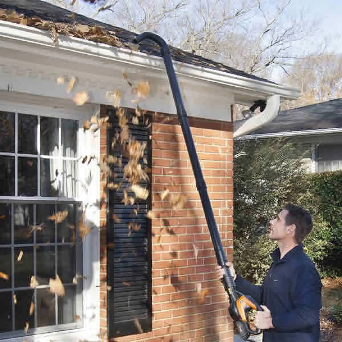 Worx WA4092 Universal Gutter Cleaning Kit for Leaf Blowers