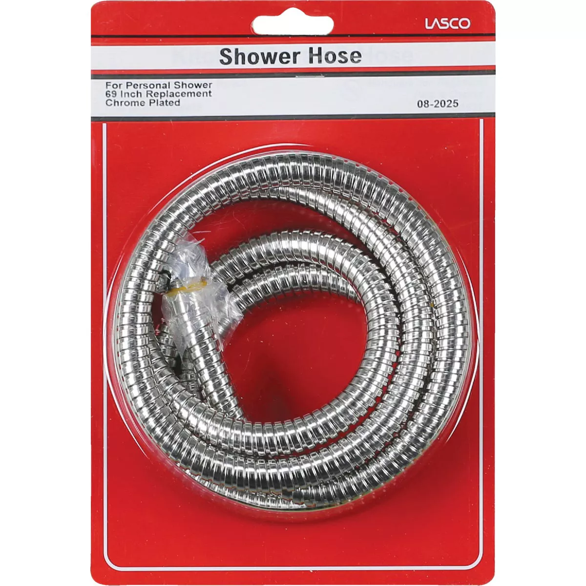 Lasco 69 In. Chrome Stainless Steel Shower Hose