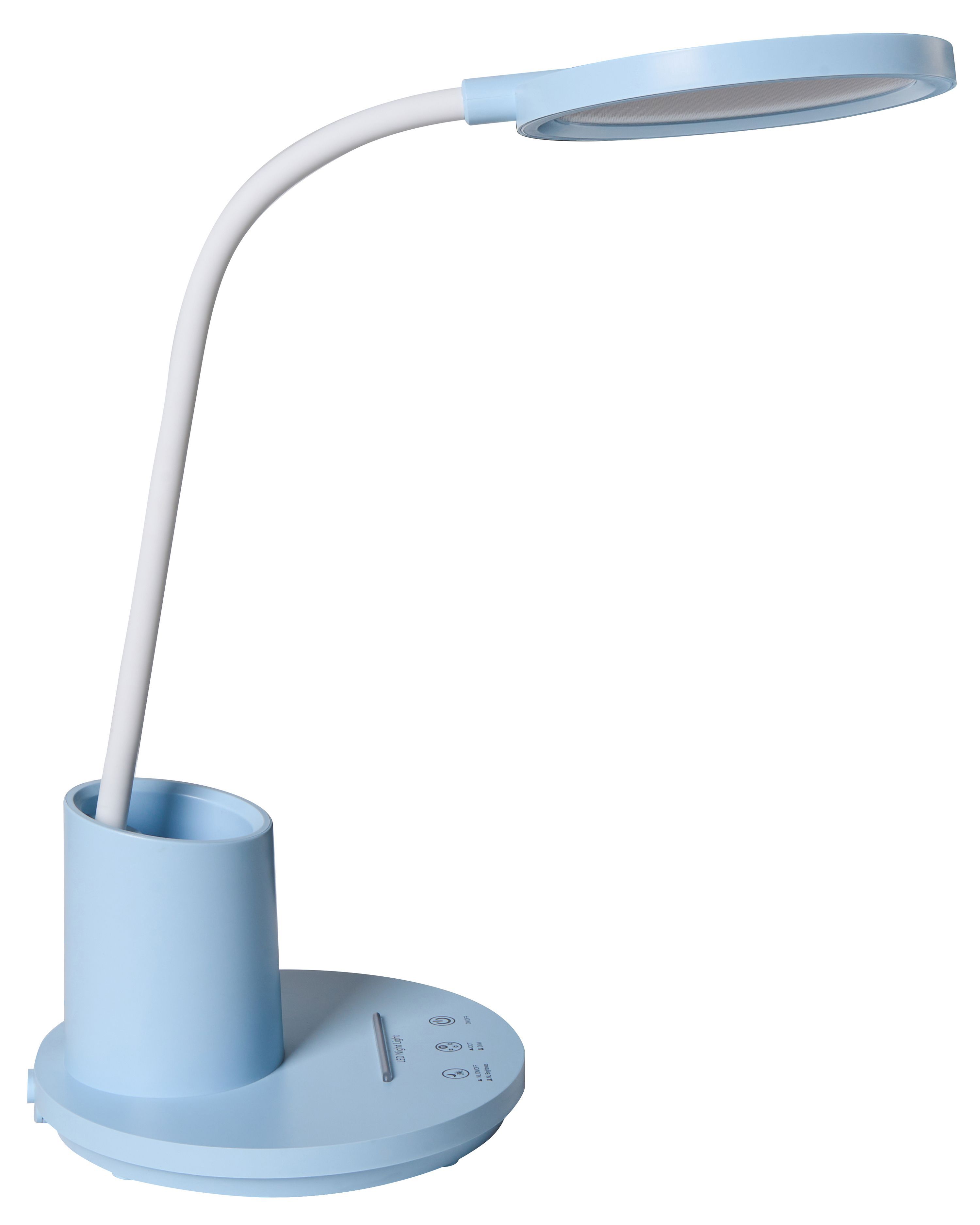 LED Desk Lamp VELA with Dimmer Blue