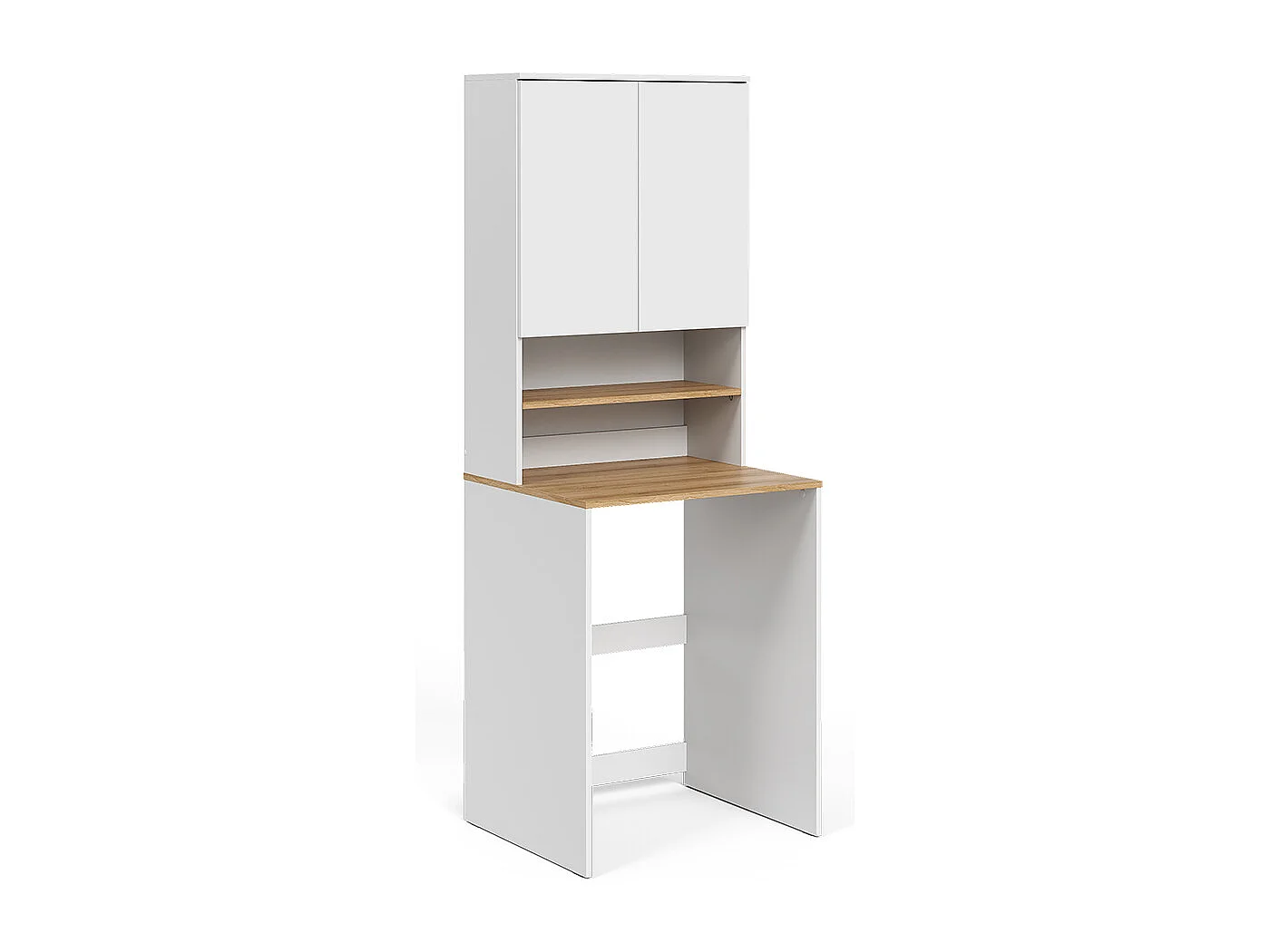 Armoire machine à laver blanc/artisan 68x60x88.2 viktor