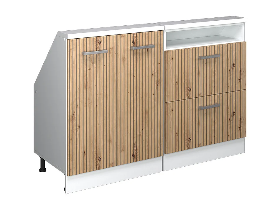 Meuble sous pente chêne artisan 120x46x81.6 r-line