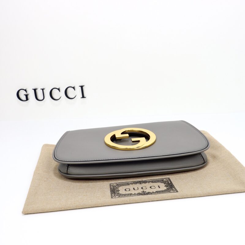 Replica Gucci Blondie Leather Grey1:1High-quality replica