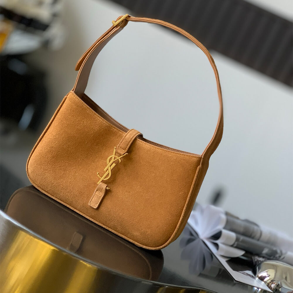 YSL LE 5 A 7 Hobo Bag In Suede1:1High-quality replica