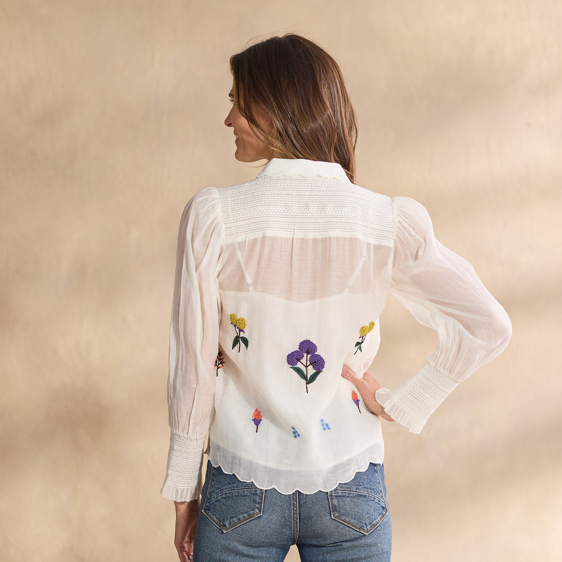 Floriana Bloom Shirt, Petite - Sundance Clothing